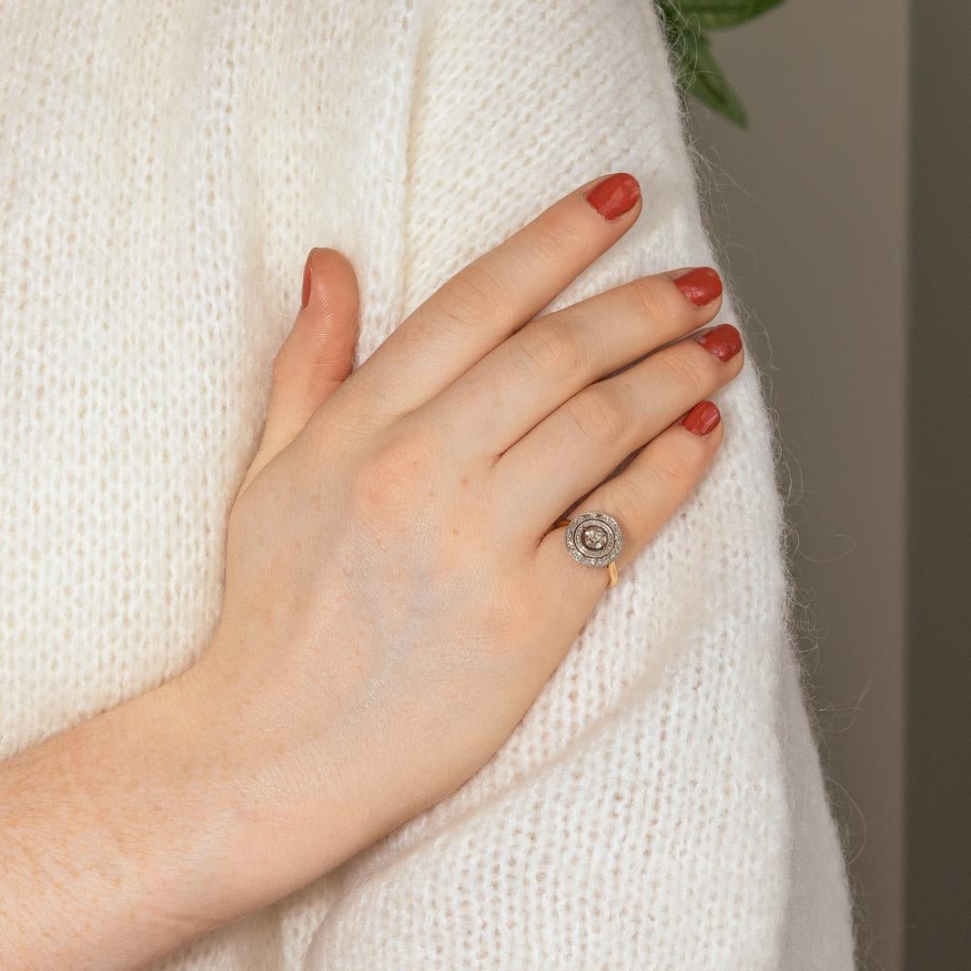 Ring White gold diamond