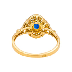 Ring Yellow gold Sapphire