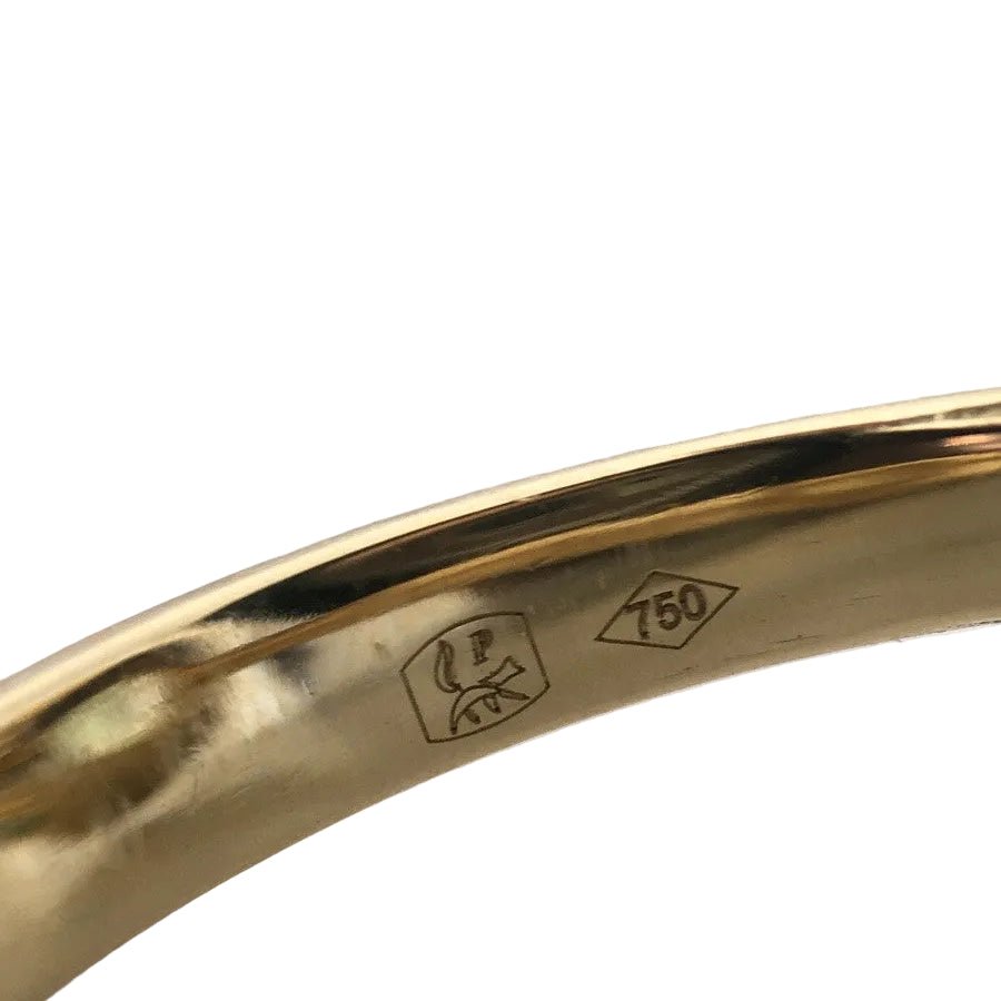 Bague Entourage en or jaune, tourmaline, tsavorites et diamants - Castafiore