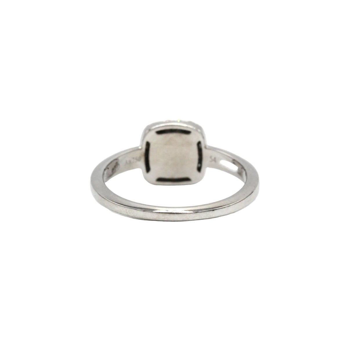 Bague Entourage FRED "Pain de sucre" en or blanc, topaze et diamants - Castafiore