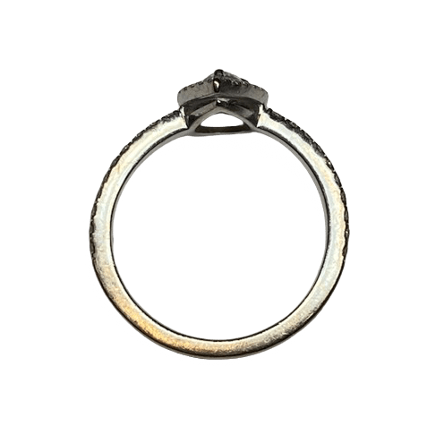 Bague Entourage MESSIKA "Joy" en or blanc et diamants - Castafiore