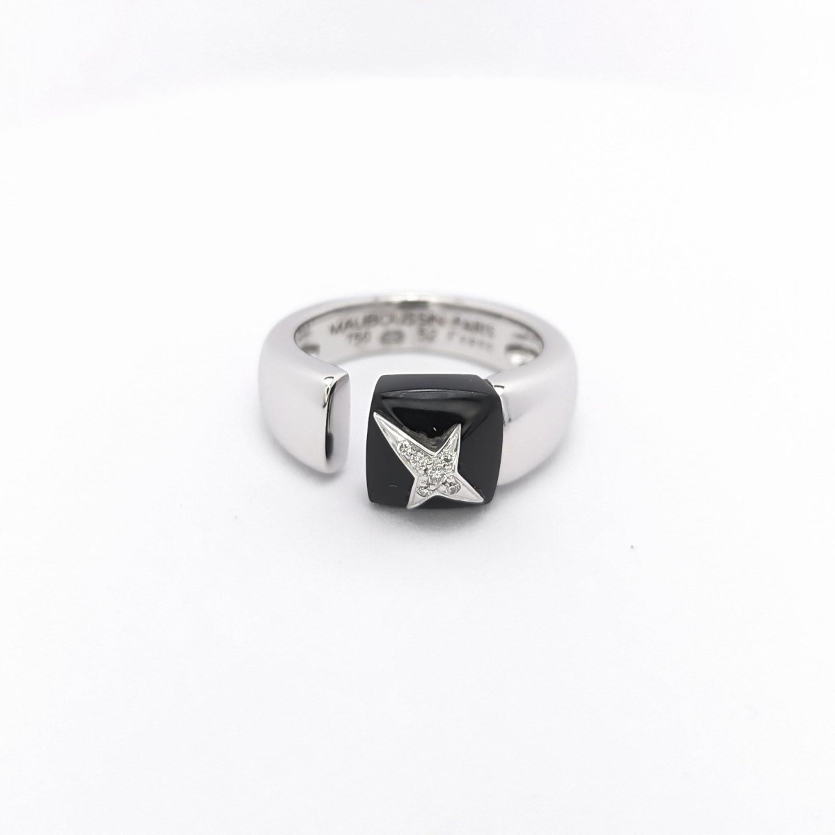 Bague Etoile Sublime Mauboussin or blanc et diamants - Castafiore