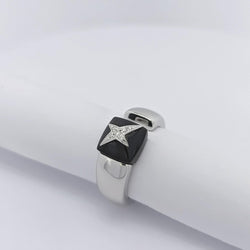 Bague Etoile Sublime Mauboussin or blanc et diamants - Castafiore