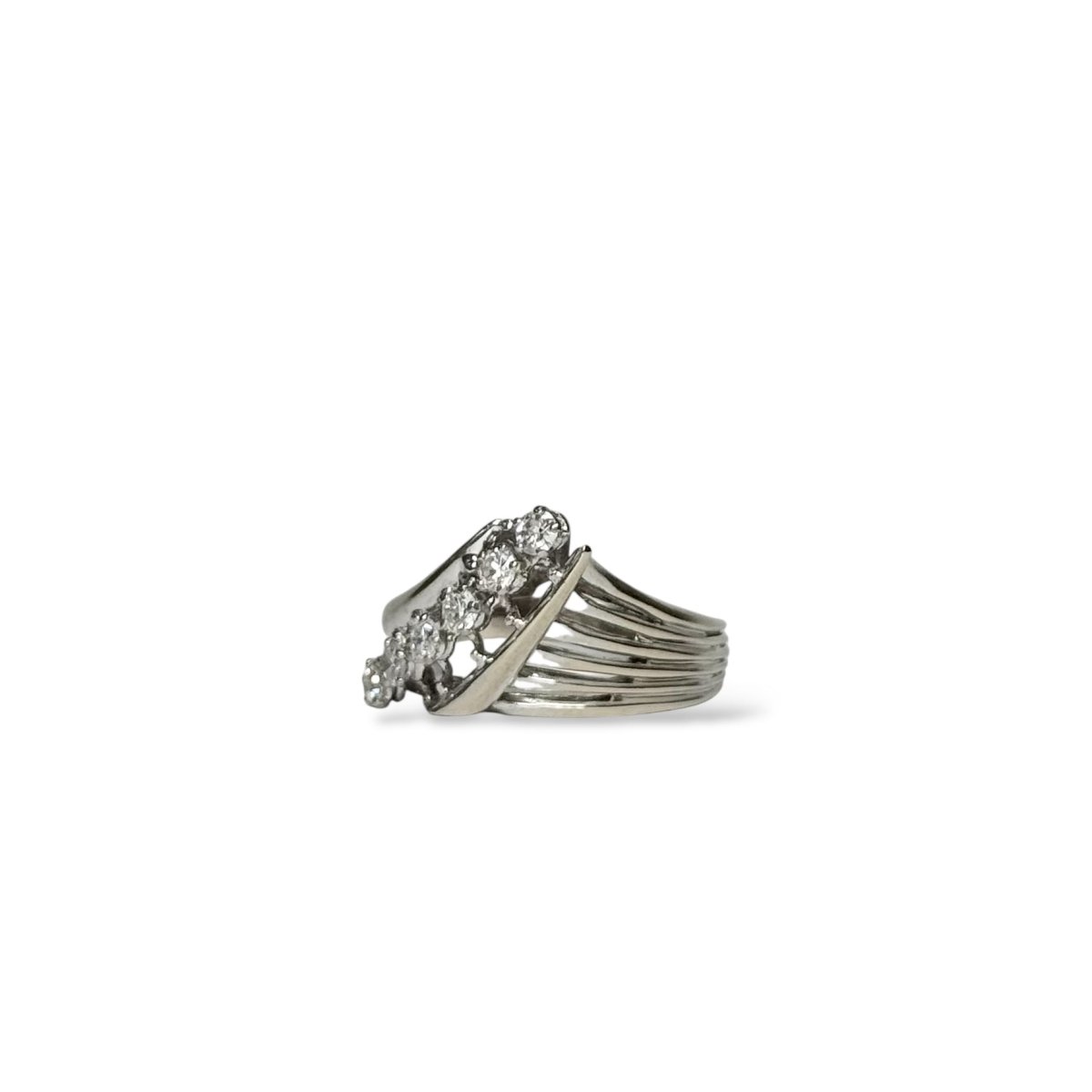 Bague fil asymétrique - Castafiore
