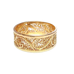 Bague Filigranée en or rose - Castafiore