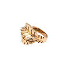 Bague florale en or rose - Castafiore