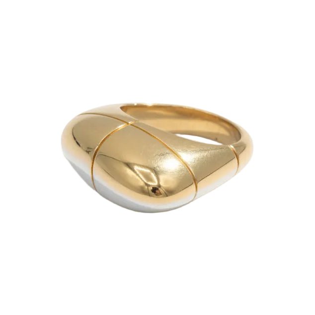 Bague FRED en or blanc et or jaune - Castafiore