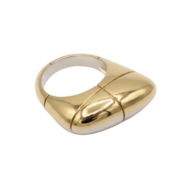Bague FRED en or blanc et or jaune - Castafiore