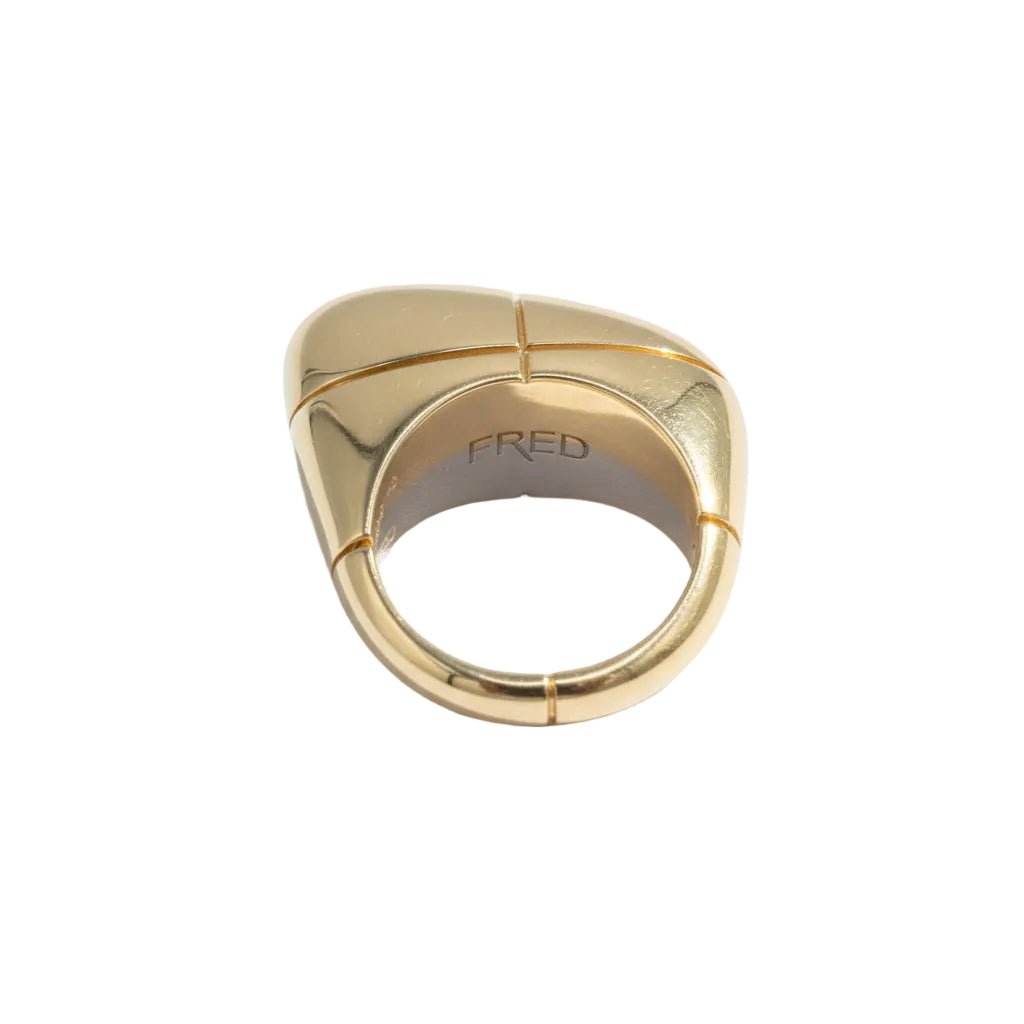 Bague FRED en or blanc et or jaune - Castafiore
