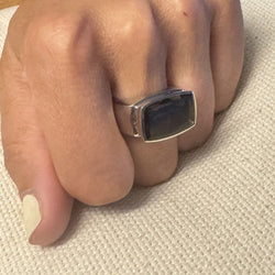 Bague Fred en or blanc et quartz - Castafiore