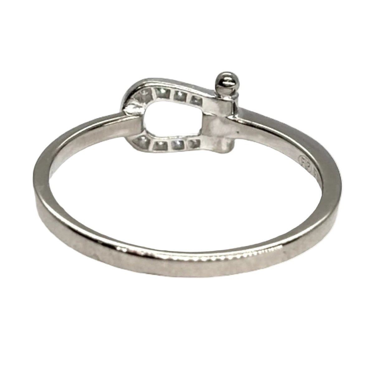 Bague FRED "Force 10" en or blanc et diamants - Castafiore