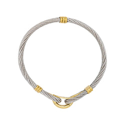 Bague FRED "Force 10" en or jaune et acier - Castafiore