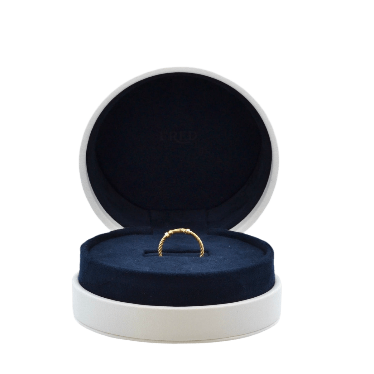 Bague FRED "Force 10" en or jaune et diamants - Castafiore