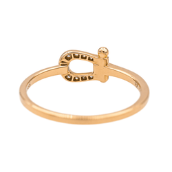 Bague FRED "Force 10" en or rose et diamants - Castafiore
