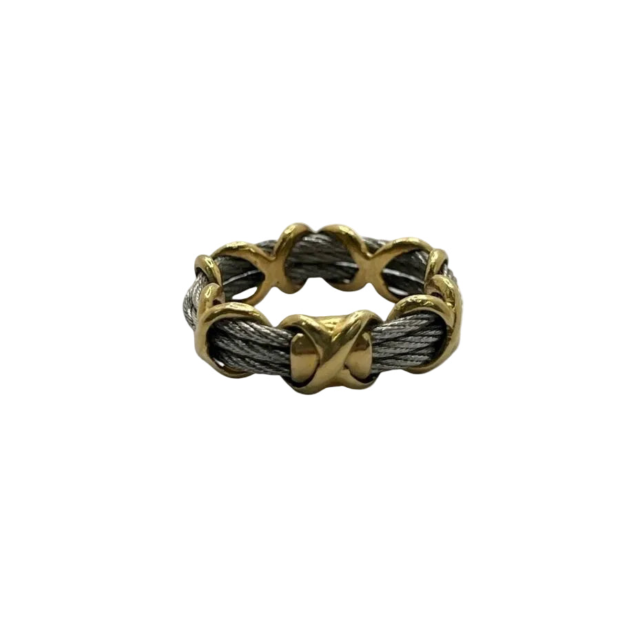 Bague FRED Force 10 vintage en or jaune - Castafiore