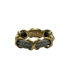 Bague FRED Force 10 vintage en or jaune - Castafiore