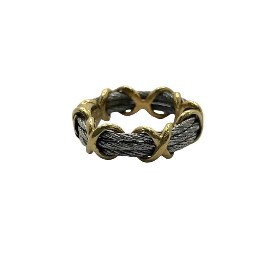 Bague FRED Force 10 vintage en or jaune - Castafiore