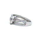 Bague FRED "Lovelight" en or blanc et diamant - Castafiore