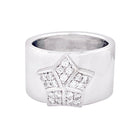 Bague FRED "Lucifer" en or blanc et diamant - Castafiore