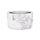 Bague FRED "Lucifer" en or blanc et diamant - Castafiore