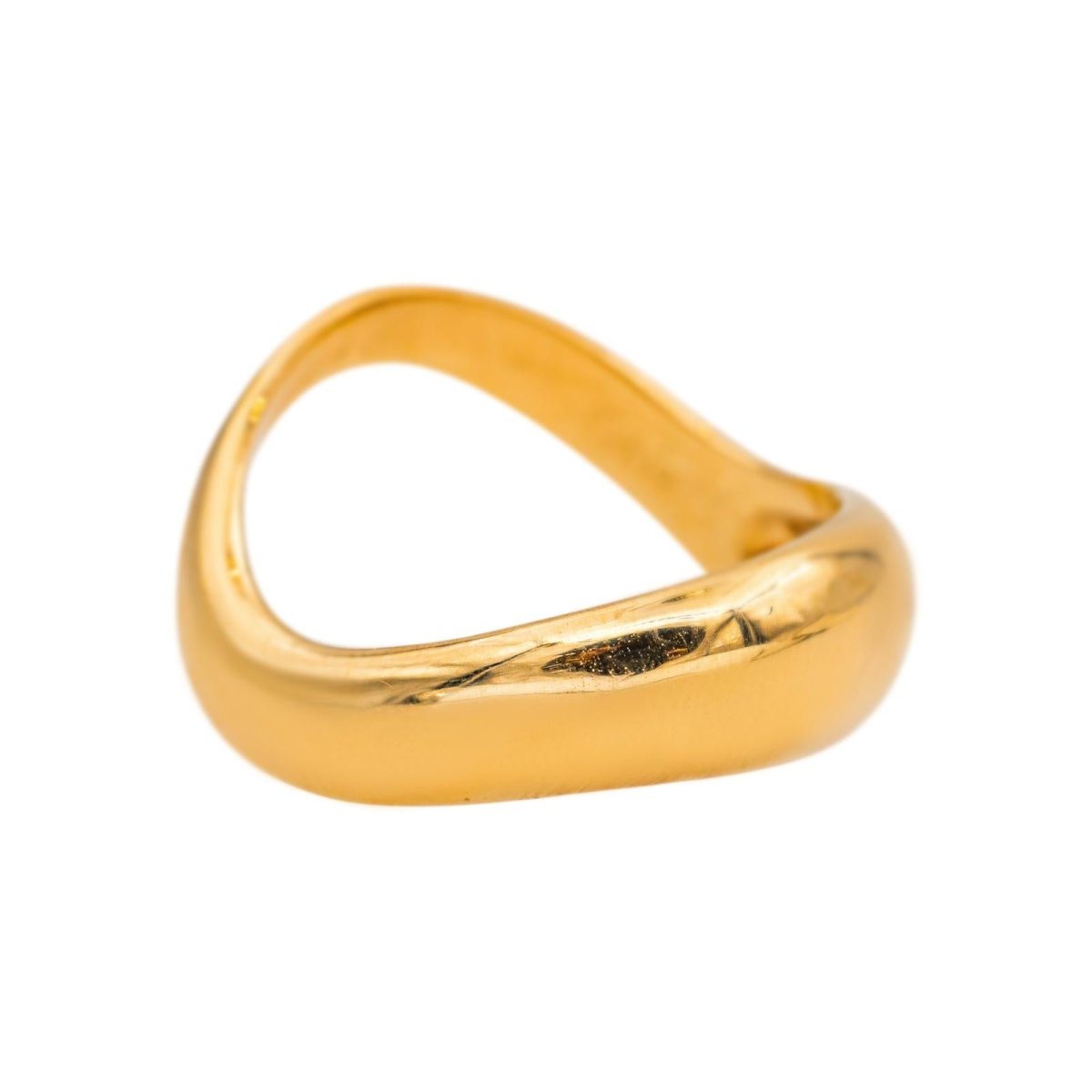 Bague FRED "Mouvementé" en or jaune - Castafiore