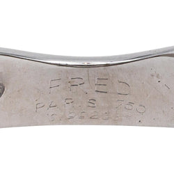 Bague FRED "Mouvementée" en or blanc et diamants - Castafiore