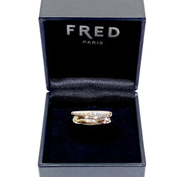 Bague FRED "Success" en or blanc et diamants - Castafiore