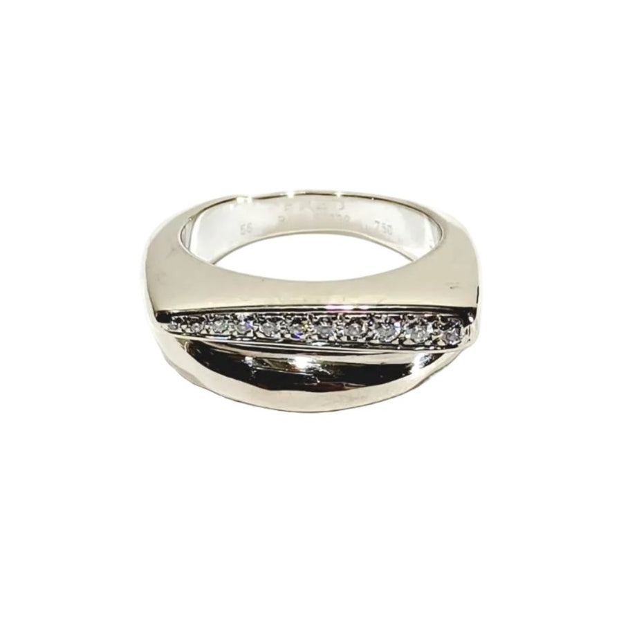 Bague FRED "Success" en or blanc et diamants - Castafiore