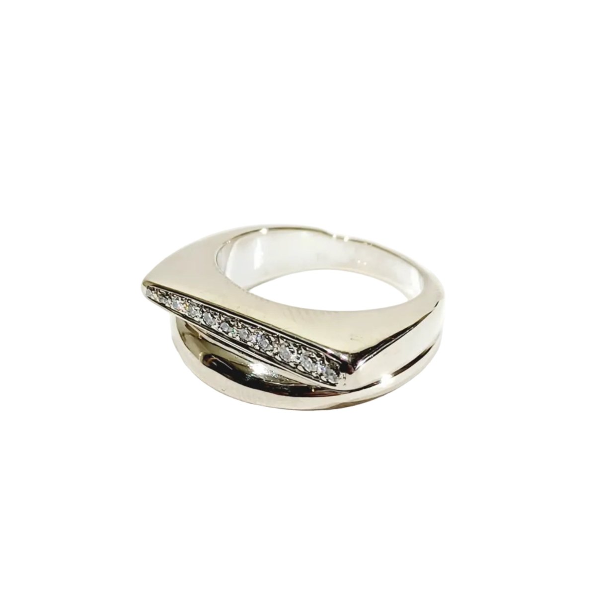 Bague FRED "Success" en or blanc et diamants - Castafiore