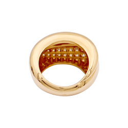 Bague Fred, "Success" or rose, diamants. - Castafiore