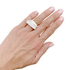 Bague FRED "Sucess" or blanc, diamants. - Castafiore