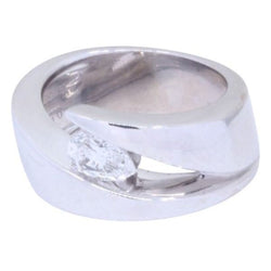 Bague GAREL "Neima" en or blanc et diamant - Castafiore