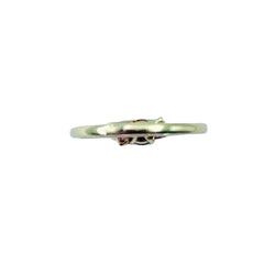 Bague GEMMYO "Baby Everbloom Camaïeux" en or jaune, tourmaline pêche, saphirs jaunes et oranges - Castafiore