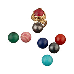 Bague GILBERT ALBERT en or jaune - Castafiore