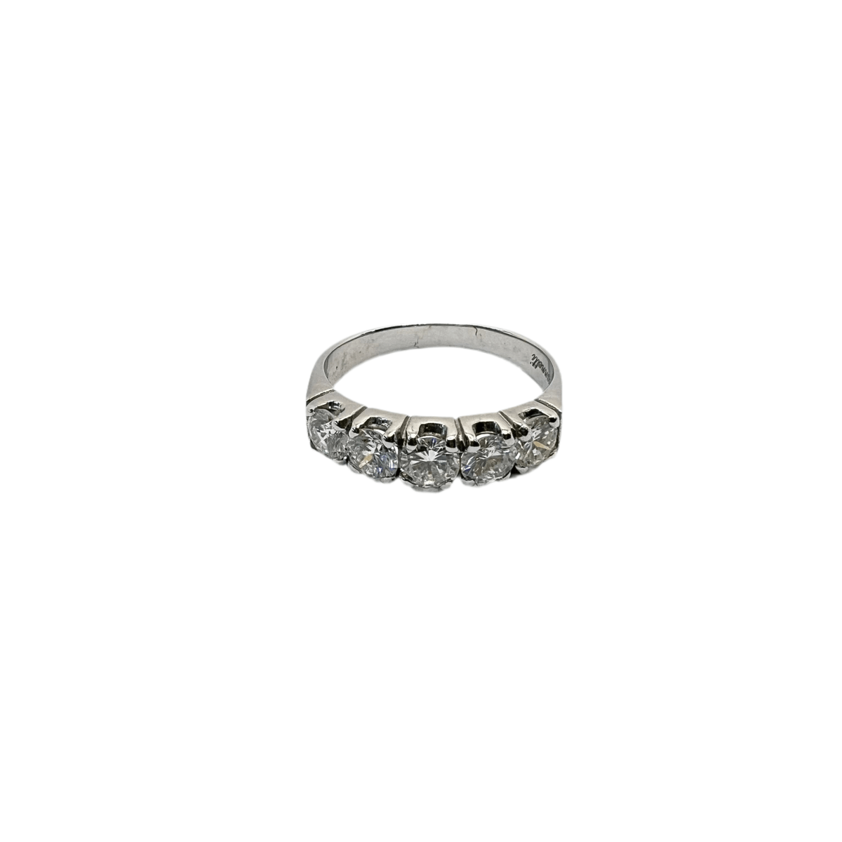Bague GIOVANNETTI en or blanc et diamants - Castafiore