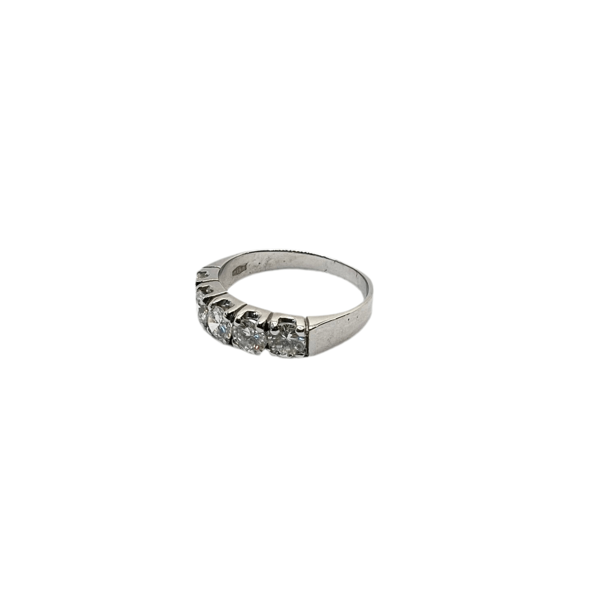 Bague GIOVANNETTI en or blanc et diamants - Castafiore