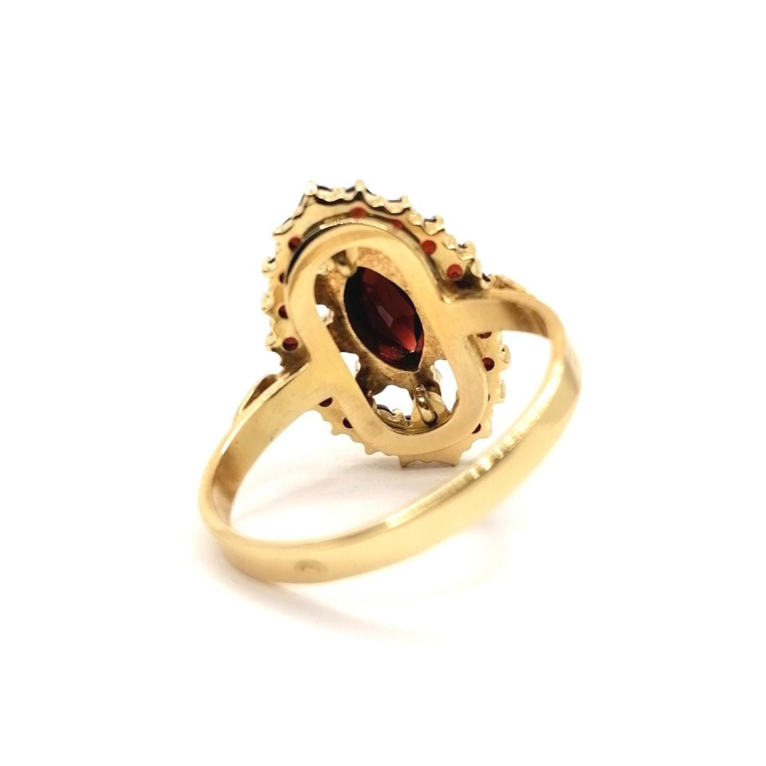 Bague grenats vintage - Castafiore