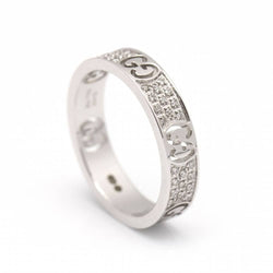 Bague GUCCI en or blanc et diamants - Castafiore