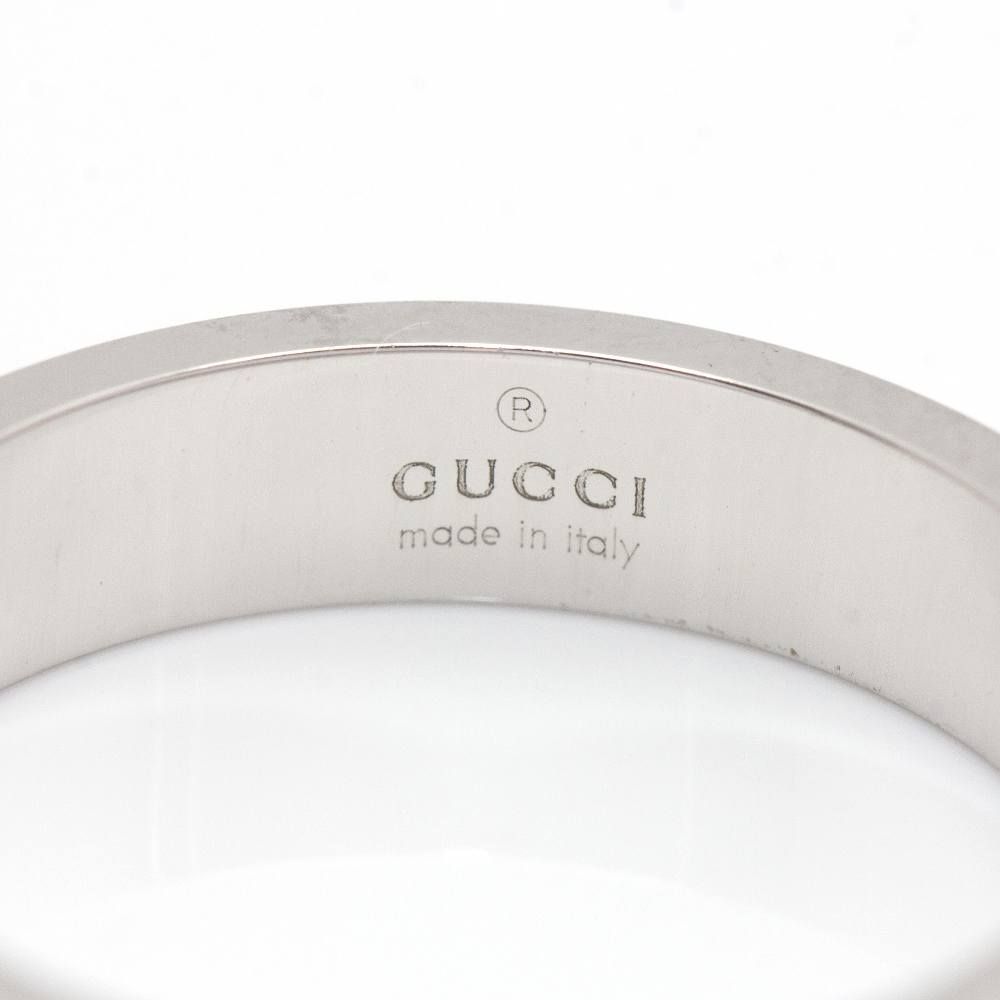 Bague GUCCI Or blanc - Castafiore