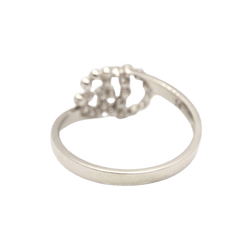 Bague GUCCI "Running G" en or blanc et diamants - Castafiore