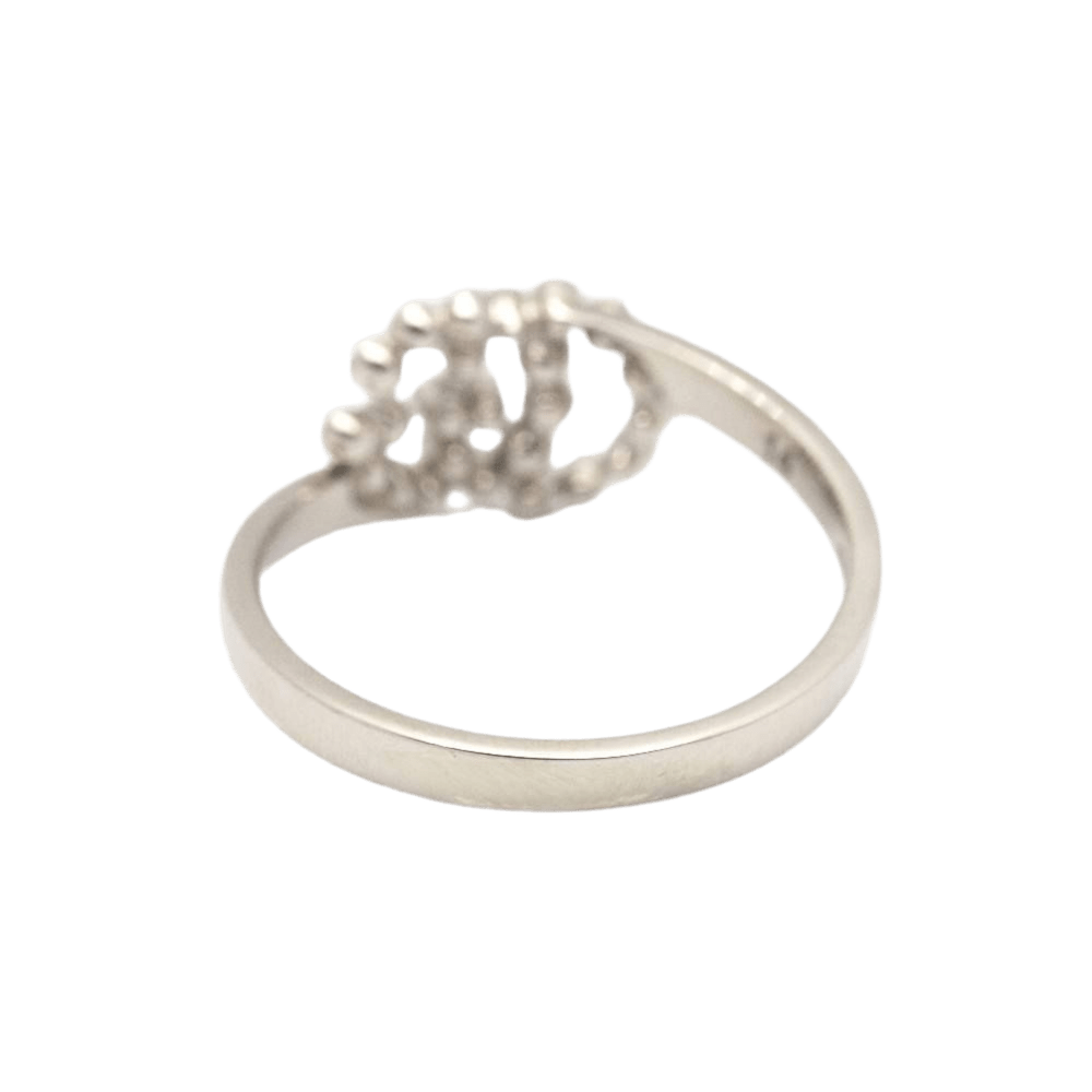 Bague GUCCI "Running G" en or blanc et diamants - Castafiore