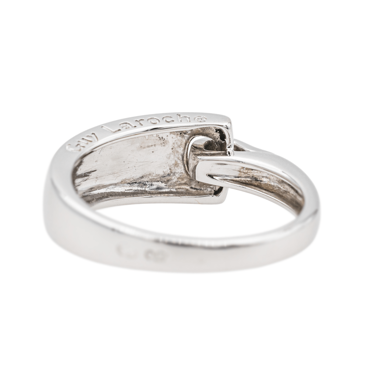 Bague GUY LAROCHE en or blanc - Castafiore