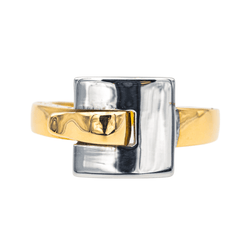 Bague GUY LAROCHE en or jaune et or blanc - Castafiore