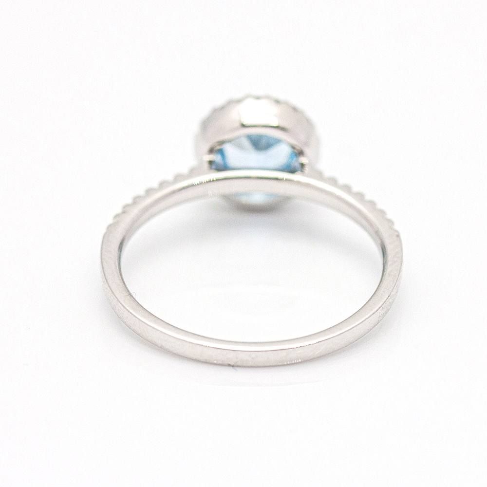 Bague HALO en or et diamants - Castafiore