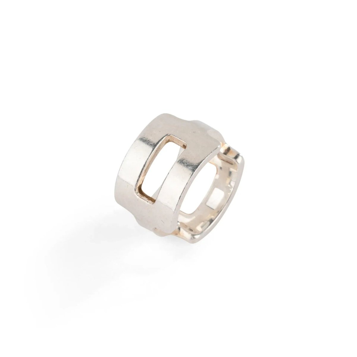 Bague Hermès argent - Castafiore