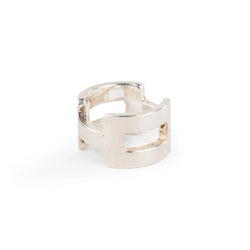 Bague Hermès argent - Castafiore