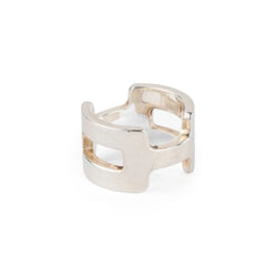 Bague Hermès argent - Castafiore