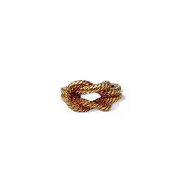 Bague HERMES "Audierne" en or - Castafiore