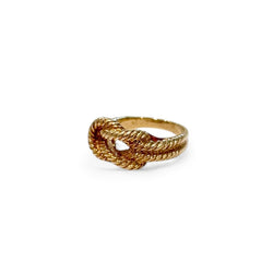 Bague HERMES "Audierne" en or - Castafiore