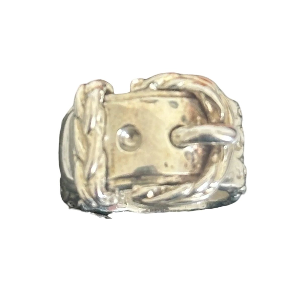 Bague HERMÈS “Boucle Cellier Diane” en argent - Castafiore